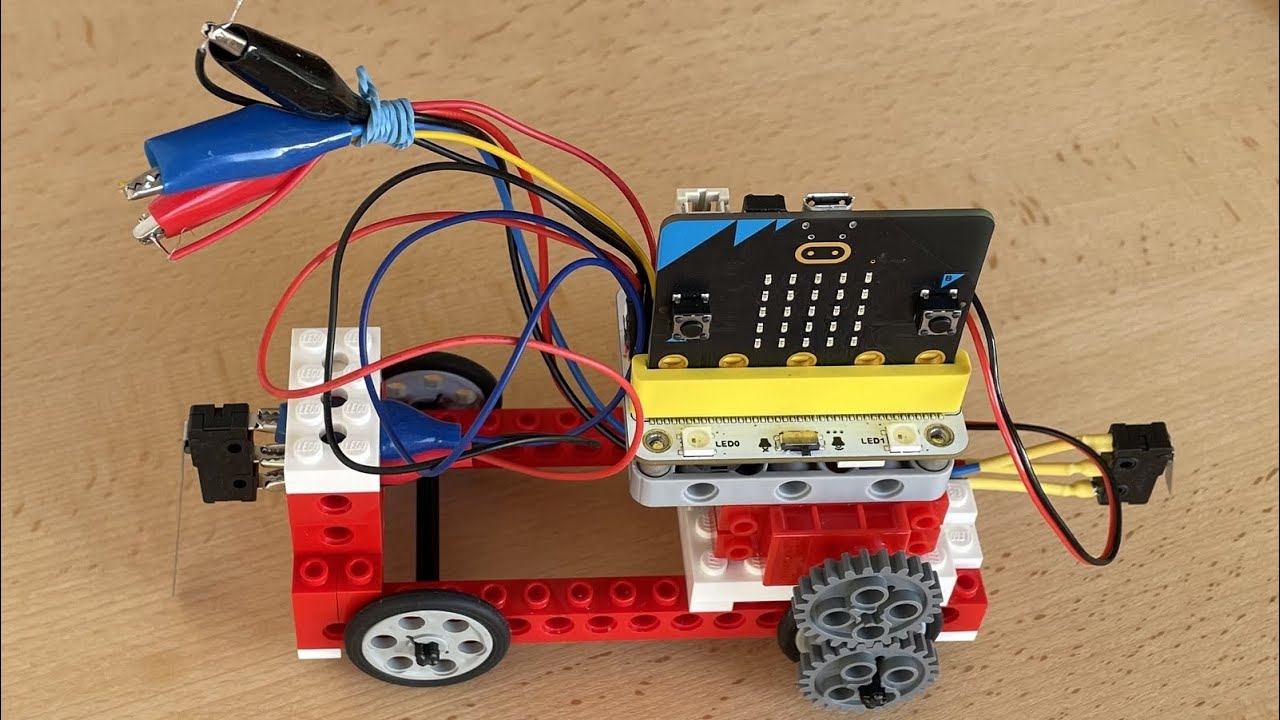 A robot kids build in Kunoa Robotic Lab